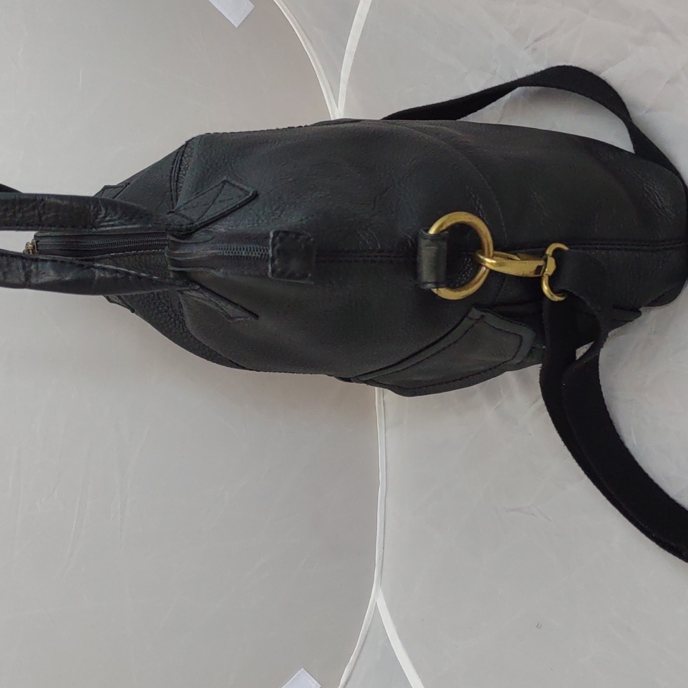 Fossil Black Leather Crossbody Bag - Picture 2 of 11